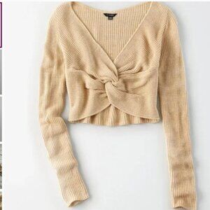 Women's Twist Front Sweater NWT/NEW